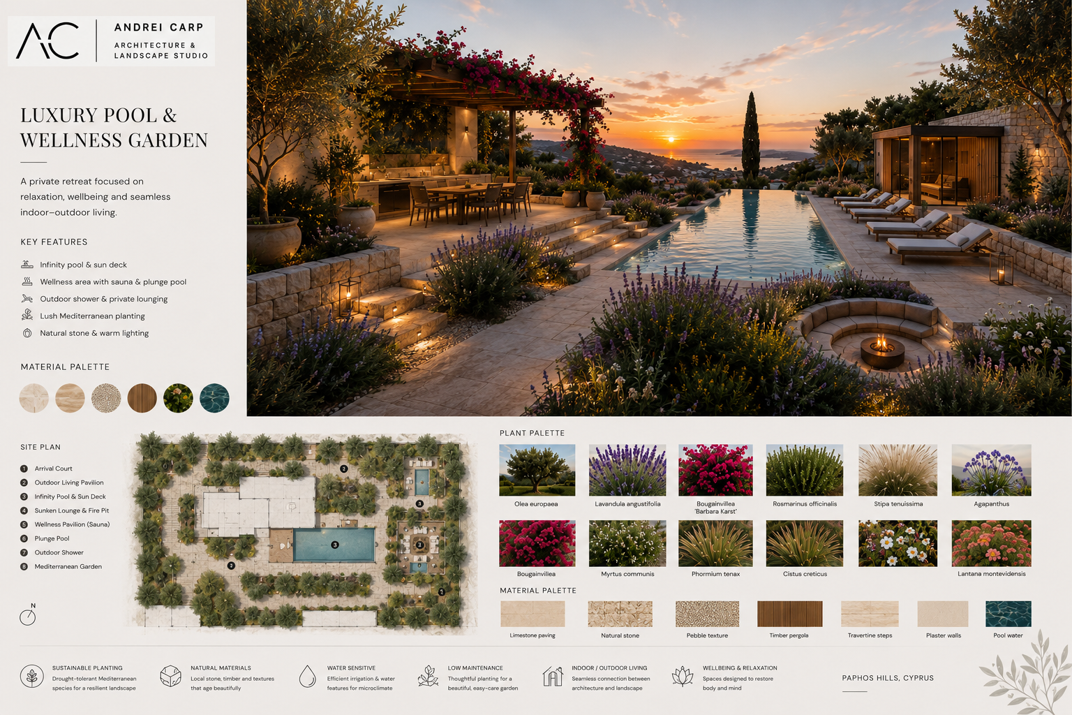 Luxury Pool & Wellness Garden
